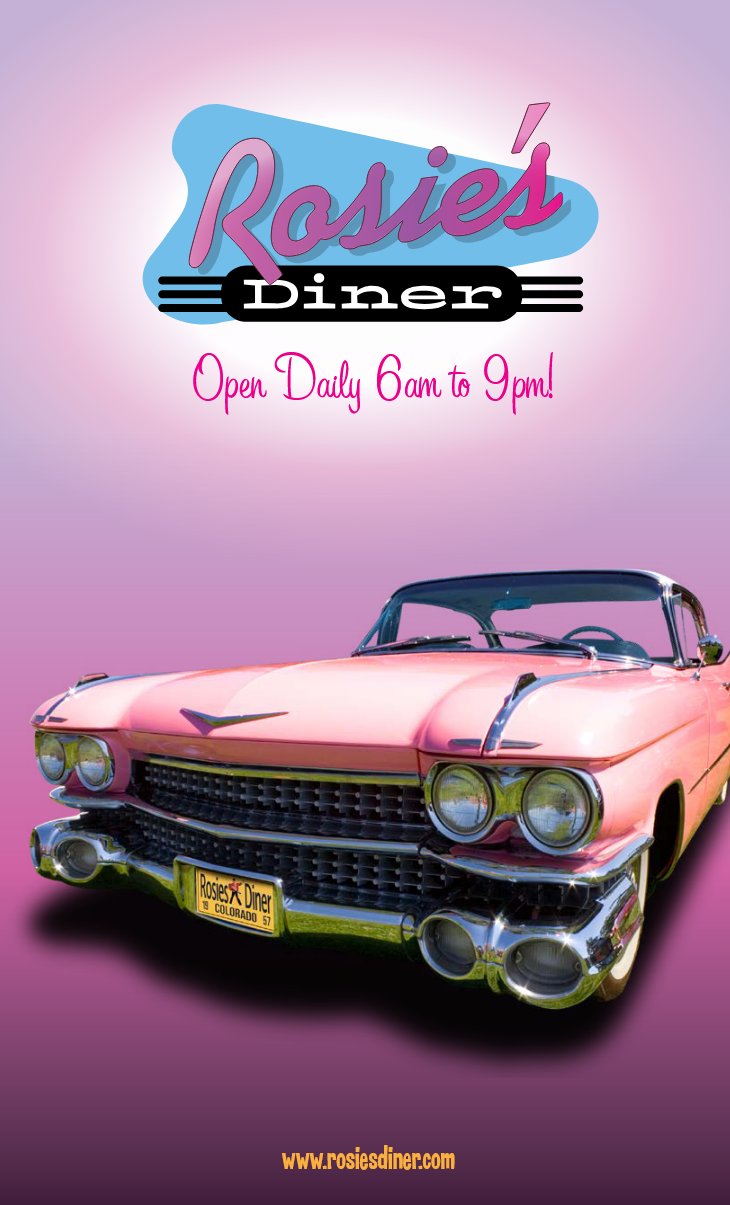 Rosie's Diner Menu